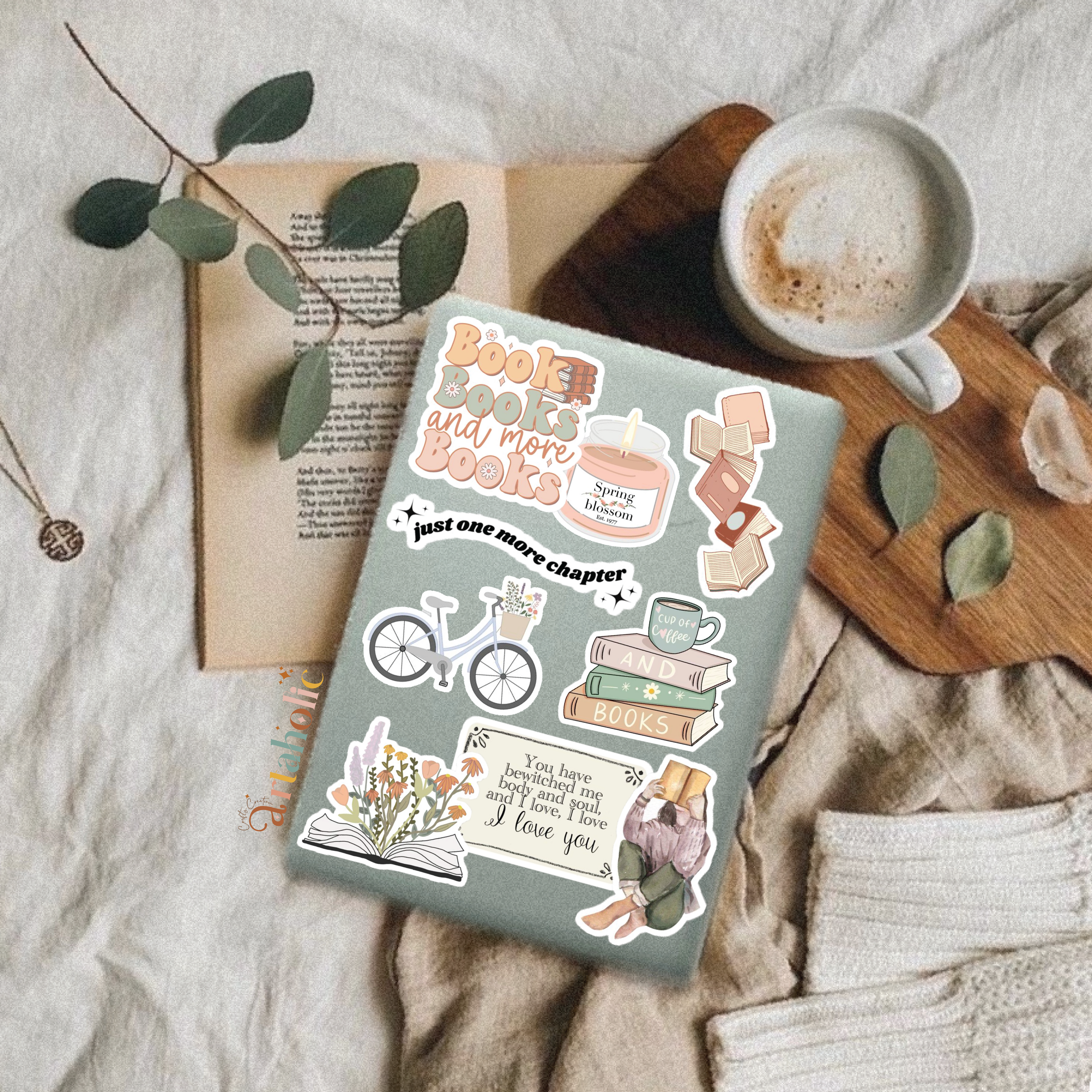 Stick’n’Read™ – Kindle Stickers (02) | Artaholic