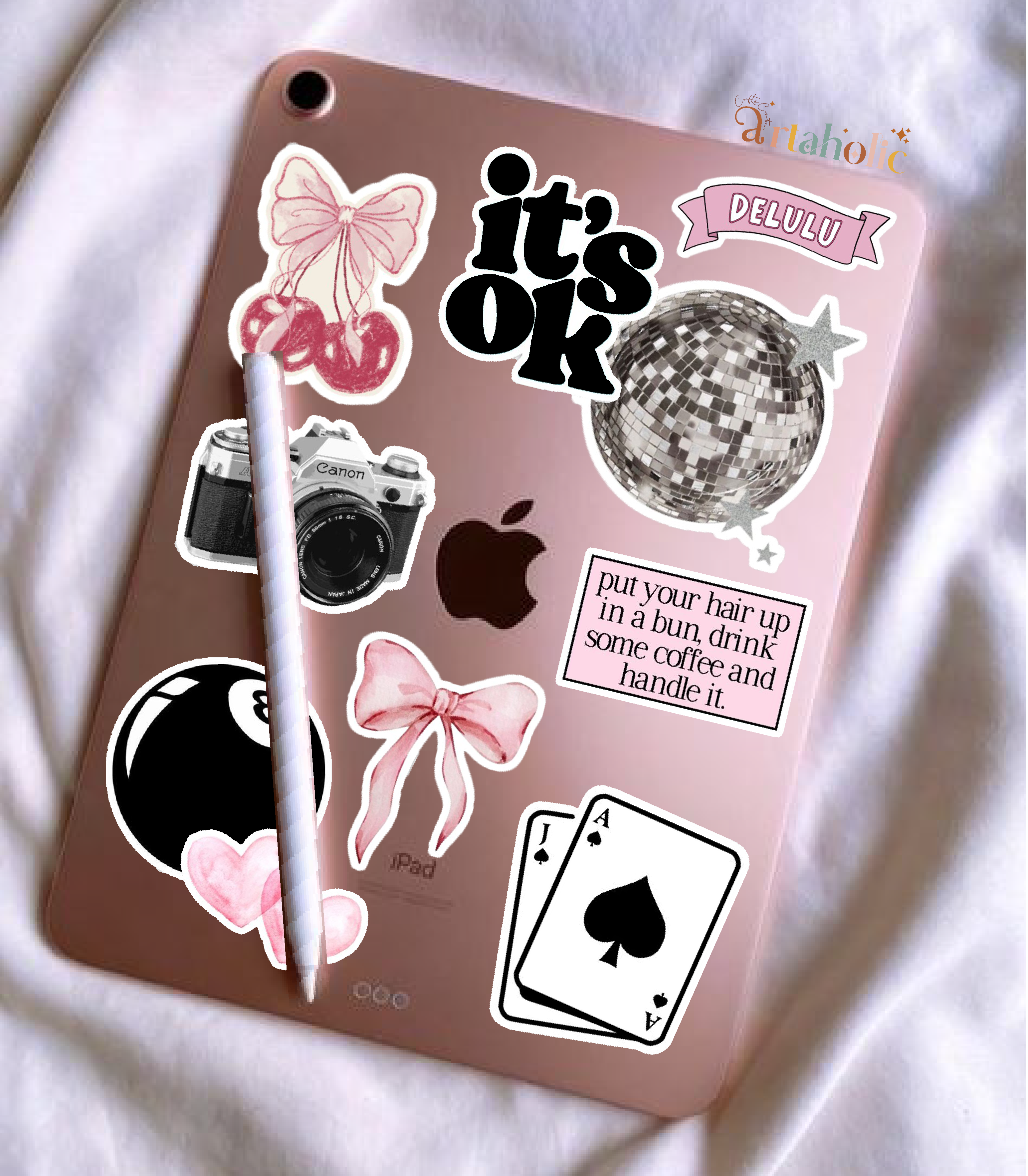 Stick’n’Tab™ – Mini Stickers for iPad & Tablets | Artaholic