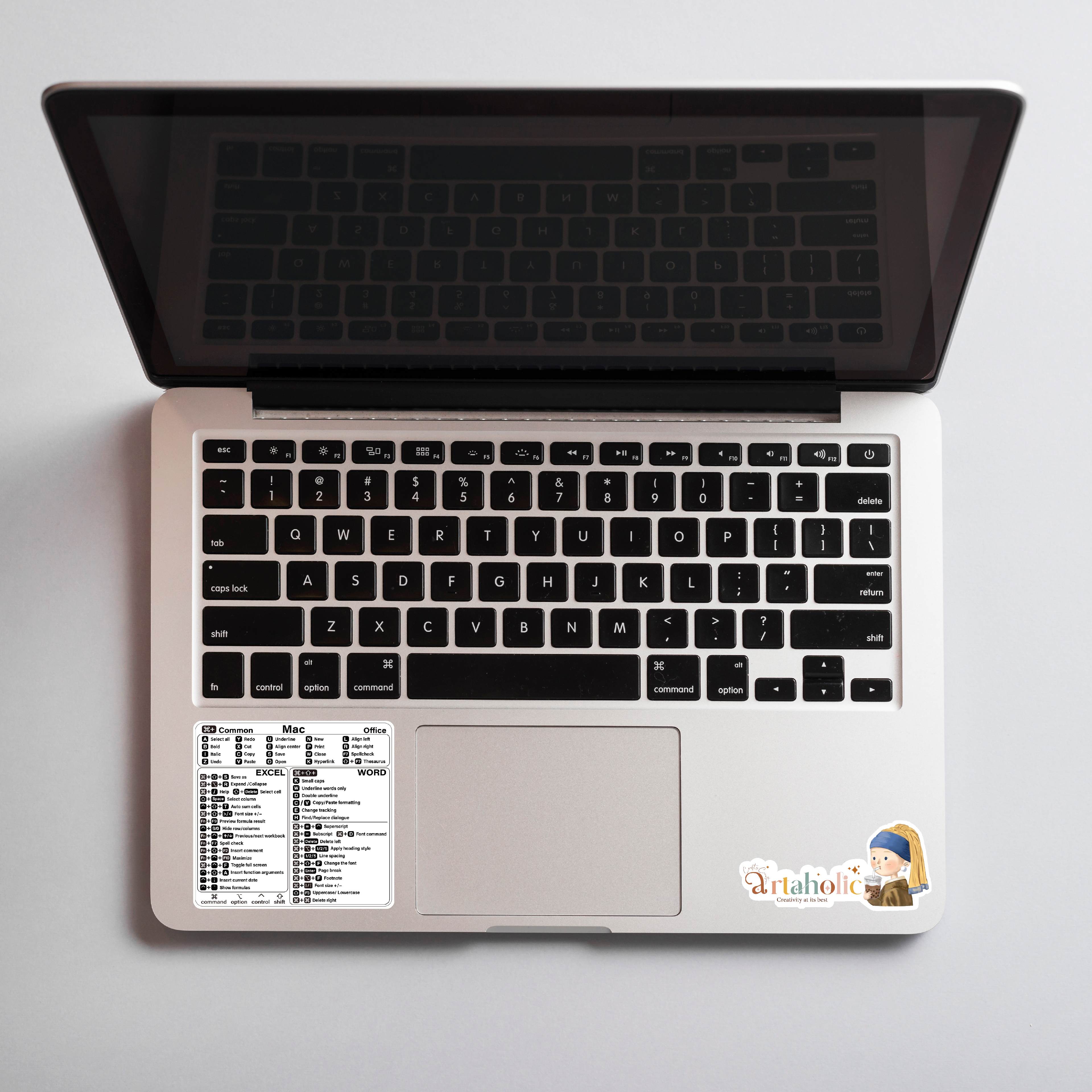 Stick’n’Shorts™ – macOS Keyboard Shortcut Stickers | Artaholic